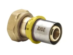 Přechodka PRESS-GAS - převlečná matice - 3/4"F x 20mm; adaptér TC