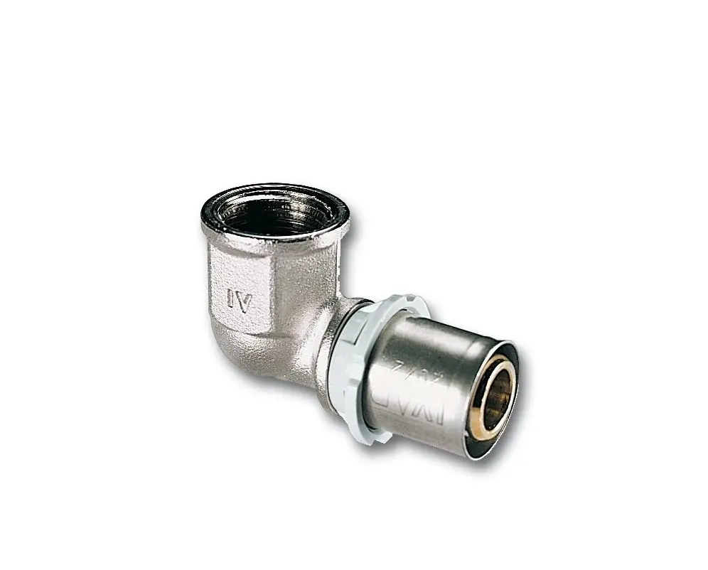 Koleno PRESS 90° - závit vnitřní - 3/4"Fx20