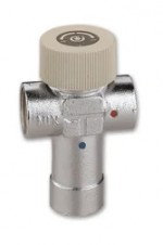 Termostatický směšovací ventil pro TV - 3/4"M; Kv 2,6; + 30 °C až + 65 °C