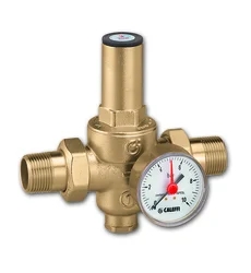 Tlakový redukční ventil - se šroubením a manometrem - 3/4"MM