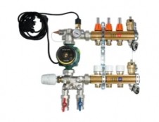 UNIMIX - univerzální sestava - skříň P-MAX 3 - 3/4"xEK; 5cestný; DAB.EVOSTA2 40-70/130; mosaz