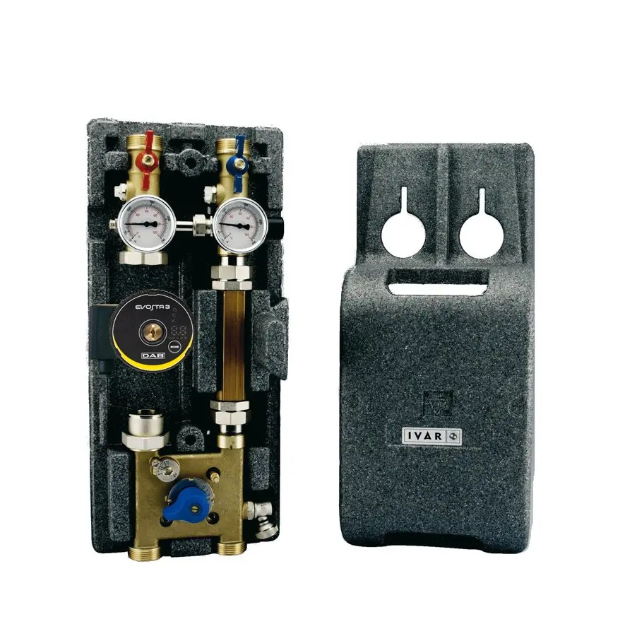 Kotlový modul MIX 3 - směšovaný s přepouštěcím ventilem - DN 32; DAB.EVOSTA2 40-70/180