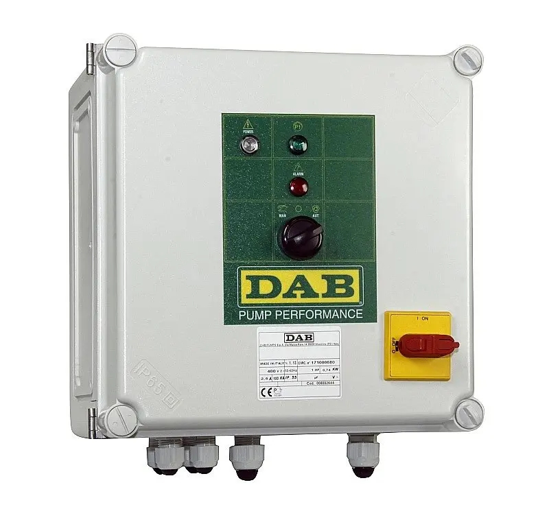 E2D0,6M ovládací panel (pro 2 čerpadla)