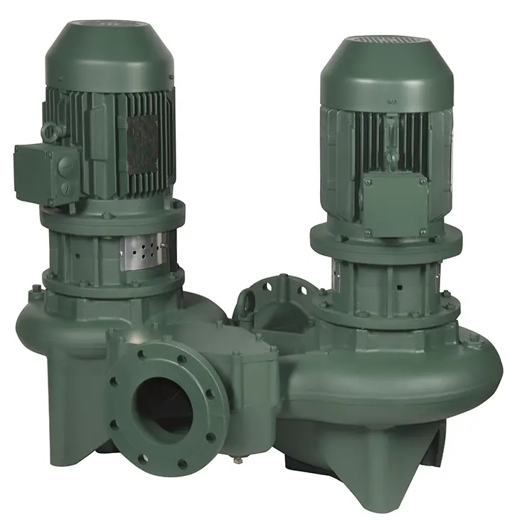 DCM-G 65-1080/A/BAQE/1,1 suchoběžné čerpadlo - zdvojené přírubové