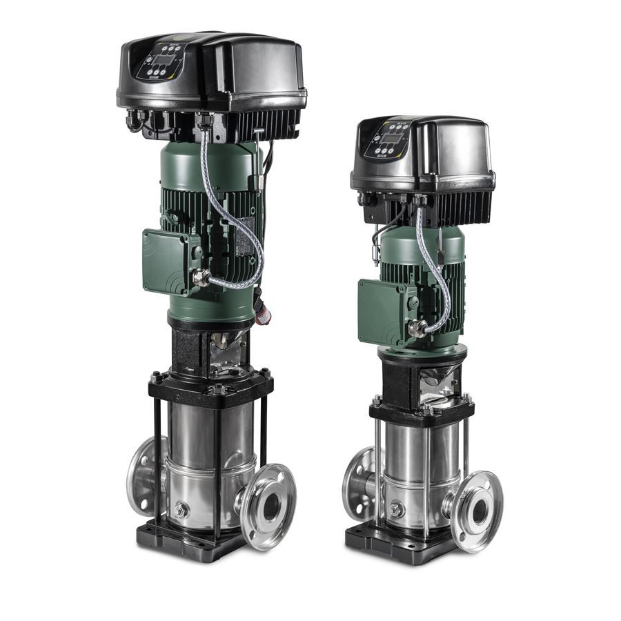 NKVE 20/05 S 055 T vícestupňové odstředivé čerpadlo pro tlakové systémy s MCE55/P