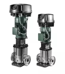 NKVE 1/25 S 015 M vícestupňové odstředivé čerpadlo pro tlakové systémy s MCE15/P