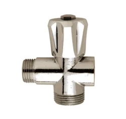 Pračkový meziventil - 1/2"x(1/2"x3/4"); bez prodloužení