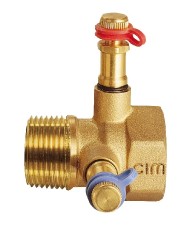 Měřicí a vypouštěcí armatura - k vyvažovacímu ventilu - 1"; Kv 7,45