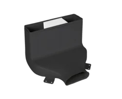 Rámeček - černý; 298x80x30mm