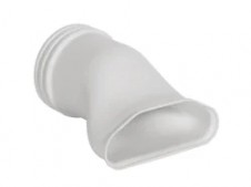 Přechodka přímá - 132x52mm; pr. 90mm-vnitřní; tunnel/classic