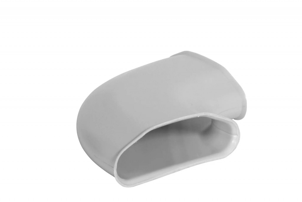 Koleno 90° - horizontální - 132x52mm; tunnel