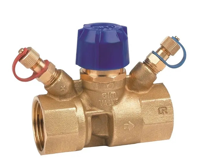 Automatický regulační a vyvažovací ventil koncových zařízení - 3/4"; Kv 0,26 až 2,9
