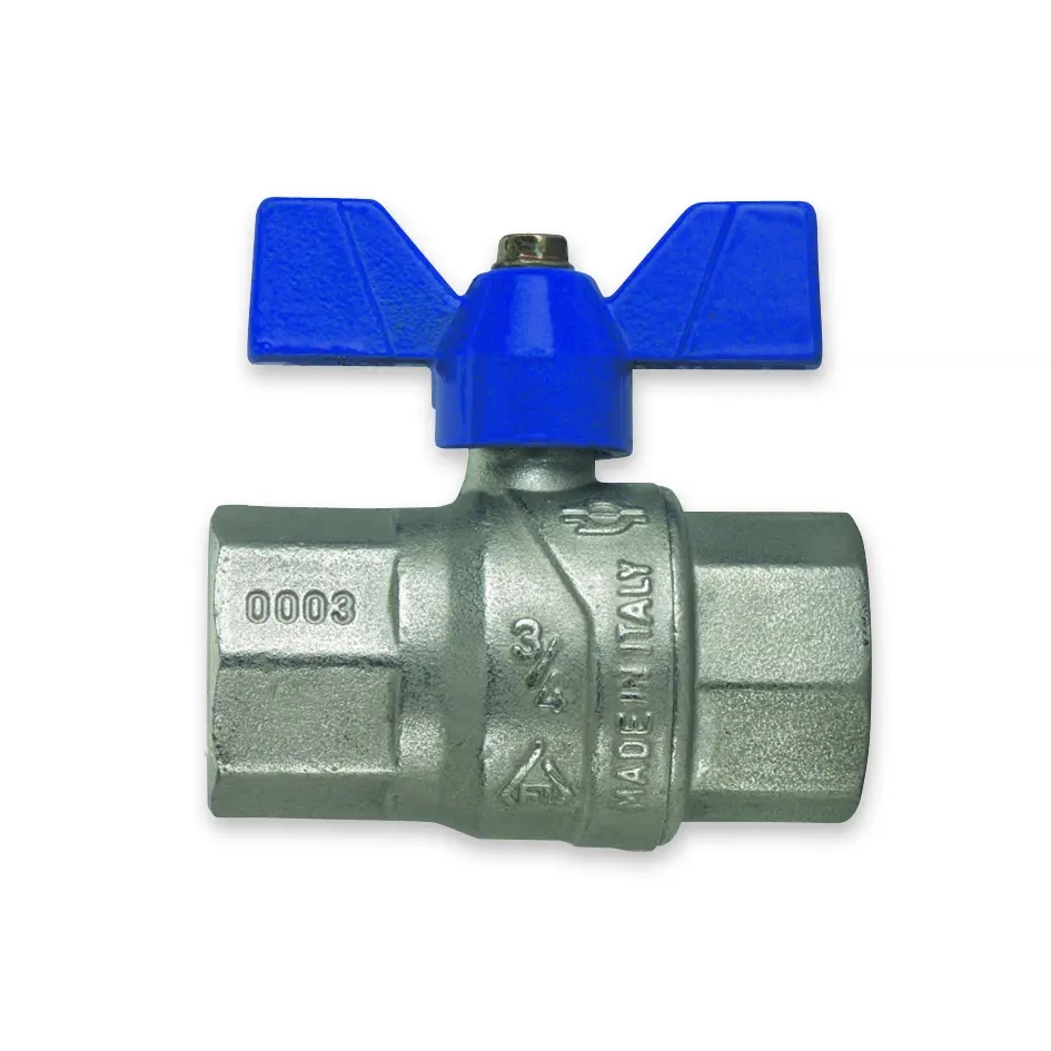 Kulový uzávěr voda EVOLUTION - 1/2"FF; motýl