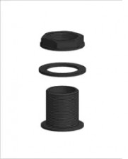 Sada závitových průchodek pro plastové nádrže - 2 x 1"+3/4"