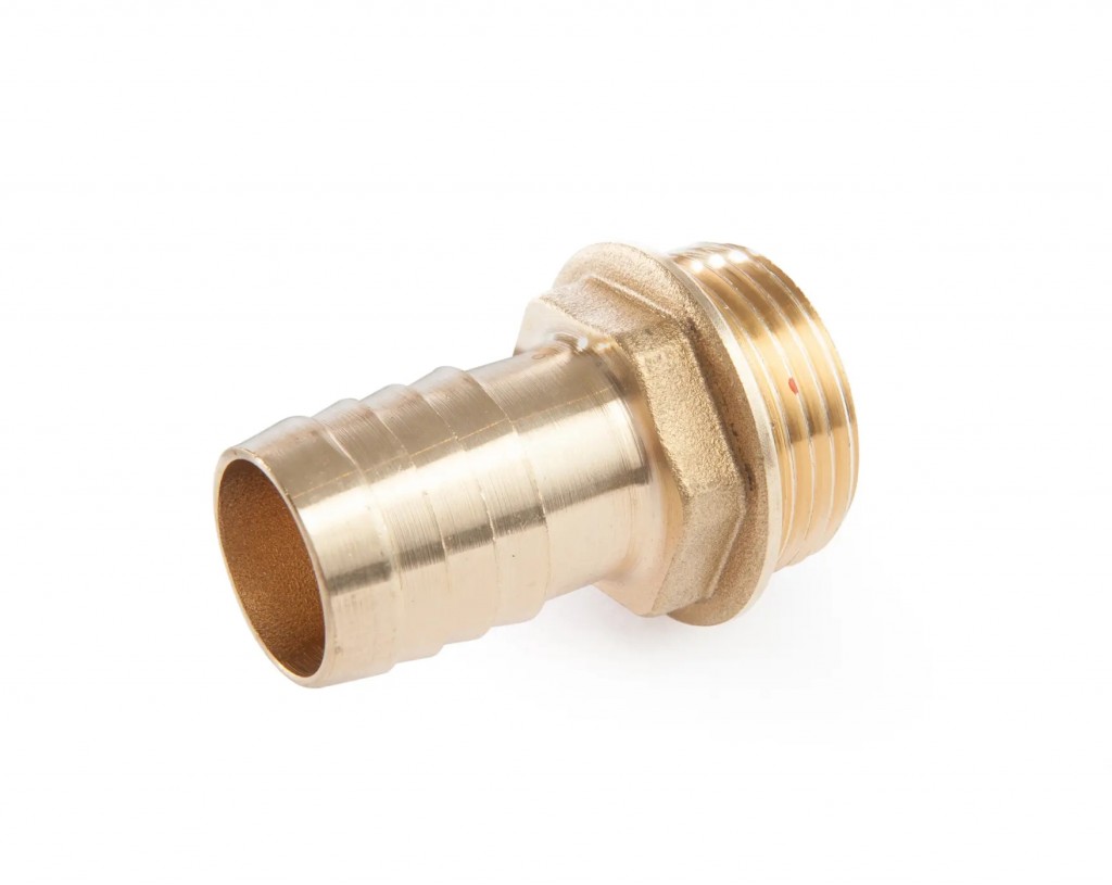 Koncový kus - pro napojení hadice - 3/8"M; 15