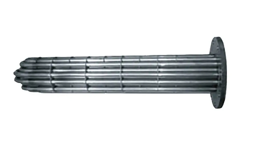 Nerezová topná vložka "U" pro zásobníky IVAR.TANKS - příruba pr. 480mm; L=915mm; výměník 8,00m²