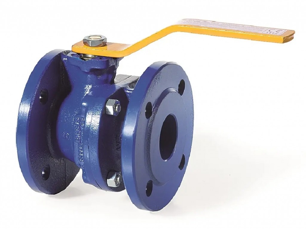 Kulový uzávěr přírubový - série B2.1 pro plyn - DN 80; L=180mm