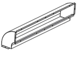 Vyústění pod úhlem 90° - pro IVAR.SLI DC 1000