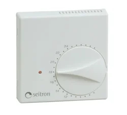 Prostorový termostat - bezdrátový - 2x1,5V AAA; +6 °C až +30 °C