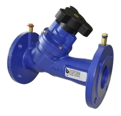 Přírubový uzavírací a vyvažovací ventil - série EKOFLUX S - DN 125; Kvs 268,4m³/h