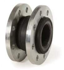 Přírubový pryžový kompenzátor - série F8 - DN 100; L=129mm; NBR
