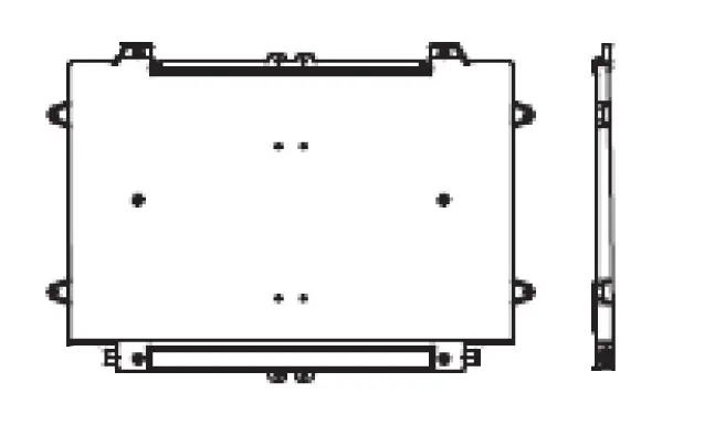 Kit vaničky kondenzátu - horizontální montáž - pro IVAR.SL DC 600