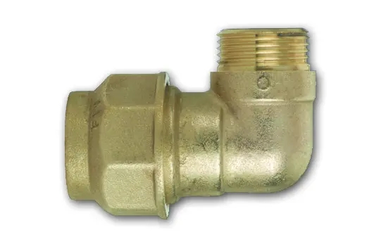 Koleno - potrubí/vnější závit - 20x1/2"; PE/vnitřní závit