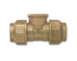 T-kus - potrubí/vnitřní závit/potrubí - 32x1"x32; PE/vnější závit/PE