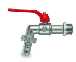 Zahradní kulový uzávěr - 1/2"M; 15mm; páka