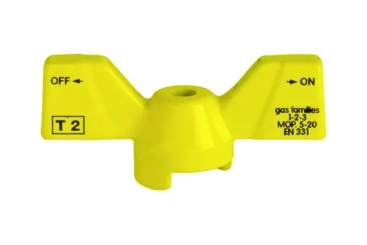 Motýl ke kulovému uzávěru - 1/4" až 3/4"
