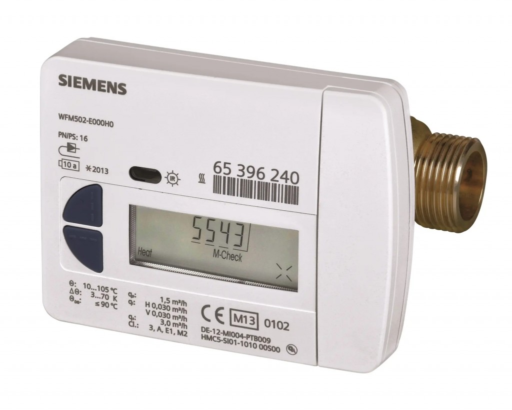 Měřič tepla a chladu - s elektronickým IrDa výstupem - 1,5m³/h; 3/4"; 110mm