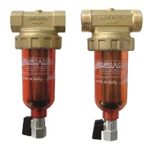 Cyklonový odkalovací filtr 4" - pro teplou vodu - 1/2"F; 500 µm
