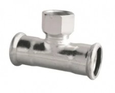 T-kus 90° - s vnitřním závitem - C - 108-Rp3/4"-108mm