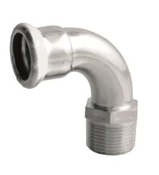 Přechodový oblouk 90° - s vnějším závitem - C - 18mm-R1/2"