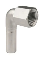 Přechodové koleno 90° - s vnitřním závitem a jedním zásuvným koncem - N - 15mm-Rp1/2"