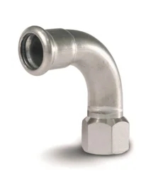 Přechodový oblouk 90° - s vnitřním závitem - N - 28mm-Rp1"