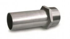 Přechodka - s vnějším závitem a jedním zásuvným koncem - N - 15mm-R1/2"
