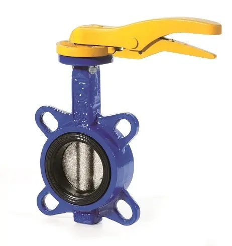 Mezipřírubová uzavírací klapka plyn - disk nikl. litina; NBR - DN 80; L=46mm