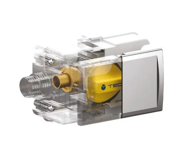 Kulový uzávěr plyn - podomítkový - TC 3/4" x TC 3/4"