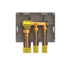 Rozdělovač na plyn podomítkový - TC 1" x TC 3/4"; 2cestný