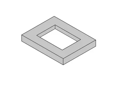 Montážní deska - 250x160x20mm; pro IVAR.KPLD 03
