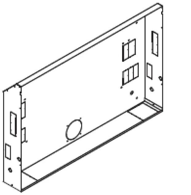 Instalační skříň - vertikální/horizontální montáž - pro IVAR.SLI DC 800