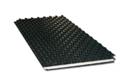 Systémová izolační deska - s ochrannou fólií - 1400x800mm (1,12m²); černá - 14,56m²/13ks