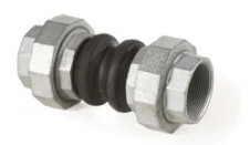 Závitový pryžový kompenzátor - série T8 - 1"; L=175mm; EPDM