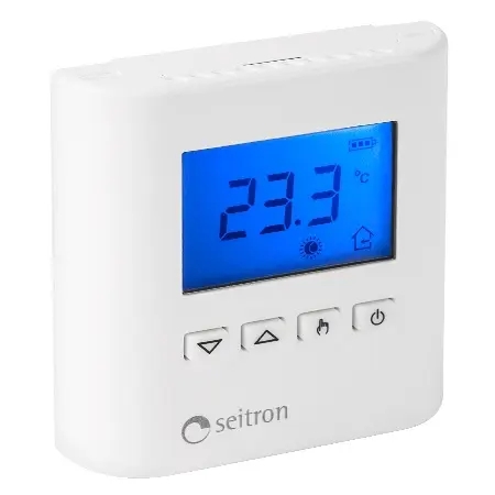 Digitální prostorový termostat - 4Cx1; +5 °C až +40 °C; 24V