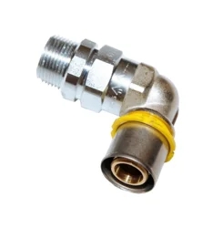 Protipožární armatura PRESS-GAS - rohová - 1/2"Mx20