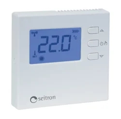 Prostorový termostat - bezdrátový - 2x1,5V AA; +5 °C až +35 °C