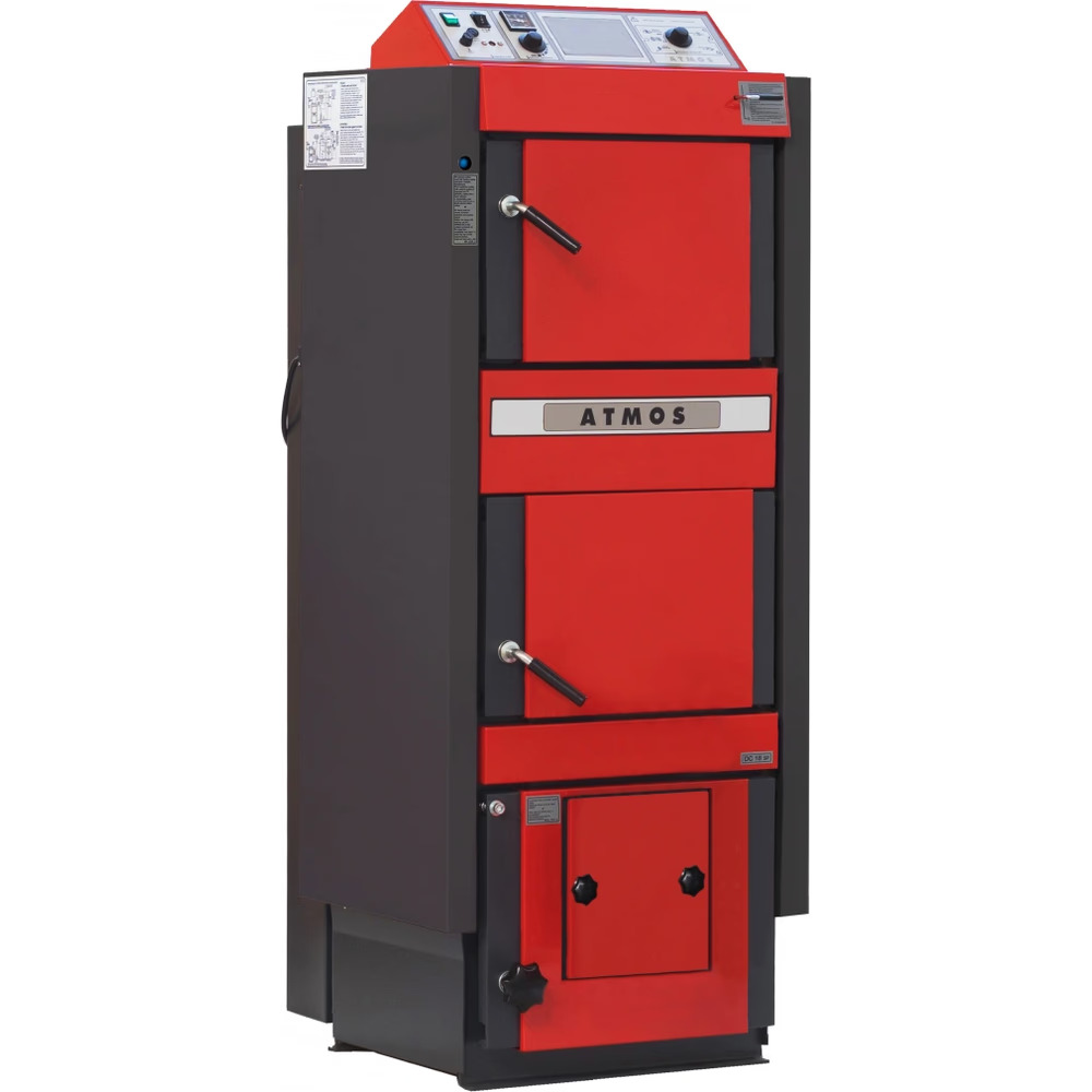 DC30SPX kombinovaný kotel na dřevo a pelety - levý