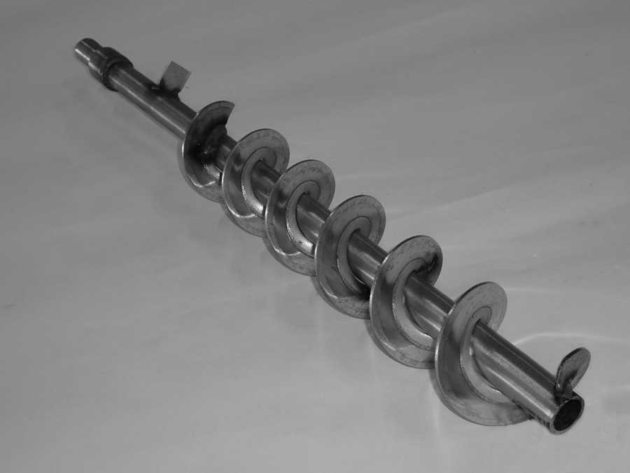 Šnek s hřídelí pro dopravník DRA50  2,5m