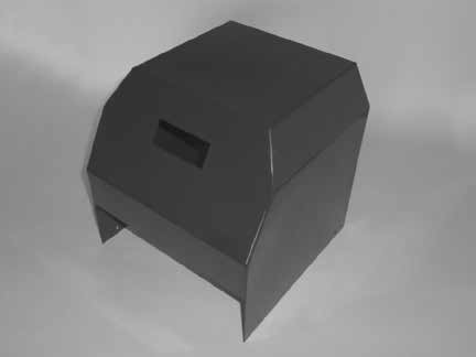 Kryt hořáku A45-modrý-model 2012 AC07X